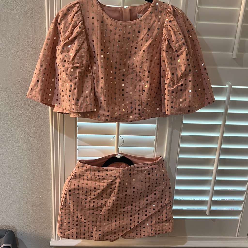 Rose Sequin Set